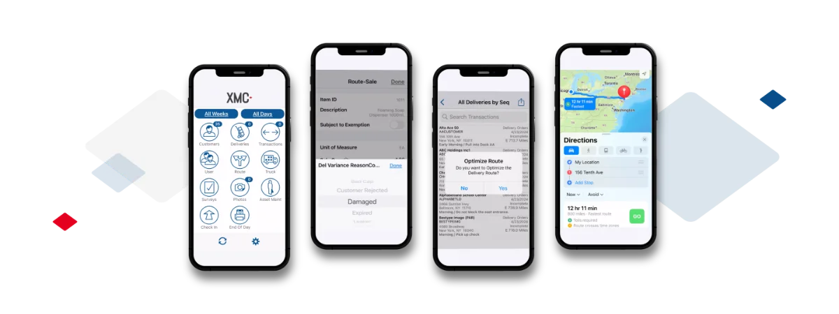 XMC Solutions Mobile App page 2